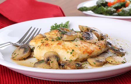 Recipe Image: Chicken and Mushrooms